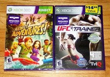 UFC Personal Trainer Fitness & Kinect Adventures! (Microsoft Xbox 360, 2011) NEW