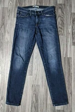 Banana Republic Premium Denim Womens Size 25 Petite Denim Blue Jeans