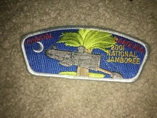 Boy Scout Coastal South Carolina BSA WH Council JSP 2001 National Jamboree Patch