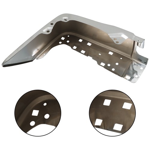 NUEVO 2 piezas de acero cromado LH/RH parachoques extremos kit combinado para Toyota Tundra 2014-2021 - Imagen 12 de 13