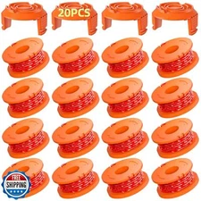 Eventronic 20 Pack WA0010 Trimmer String Compatible with Worx Weed Eater, 0.0