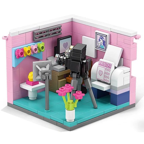 Mini Street View Dreams House Racer Car Doctor Painter Musician Scientist Pastry - Picture 16 of 32