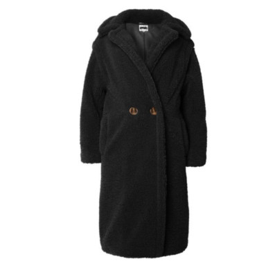 NWT SOLD OUT APPARIS DARYNA FAUX FUR COAT NOIR/BLACK SIZE