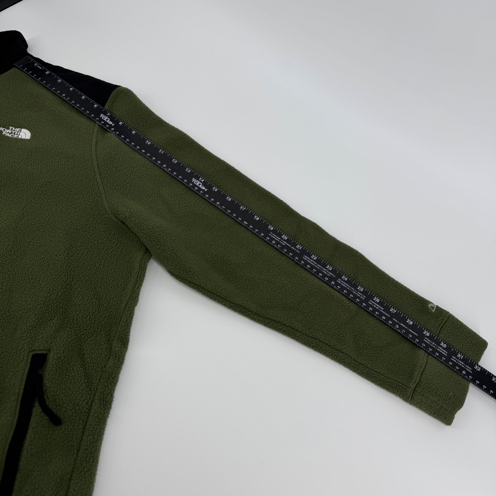 The North Face Mens Fleece Jacket Green Polartec Full Zip Outdoor Size XXL 2XL thumbnail 9