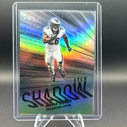 2025 Topps Chrome Saquon Barkley Base (RAW)