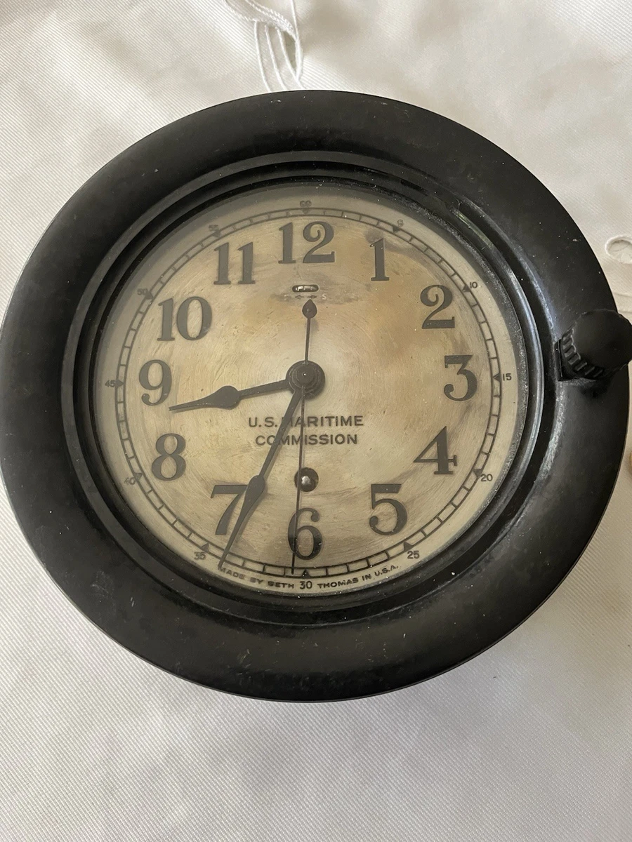 Seth Thomas US Navy Antique Maritime Clocks for sale | eBay