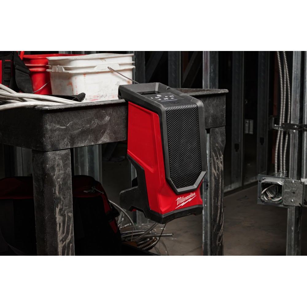 Parlante para obra Milwaukee 2954-20 M18 Bluetooth USB-C IP64, imagen 8