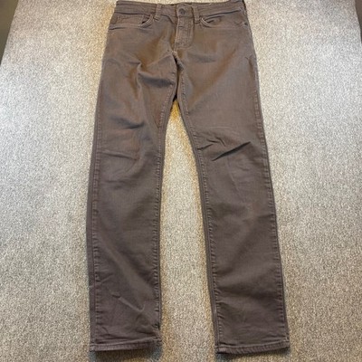 Mavi Jeans Jake Slim Leg Pants Men's Size 32x31 Black Casual Chinos Trousers