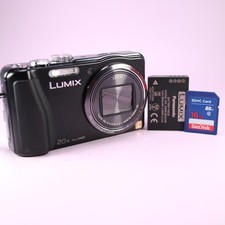 Panasonic Digital Camera Lumix DMC-TZ30 14.1MP Black Tested