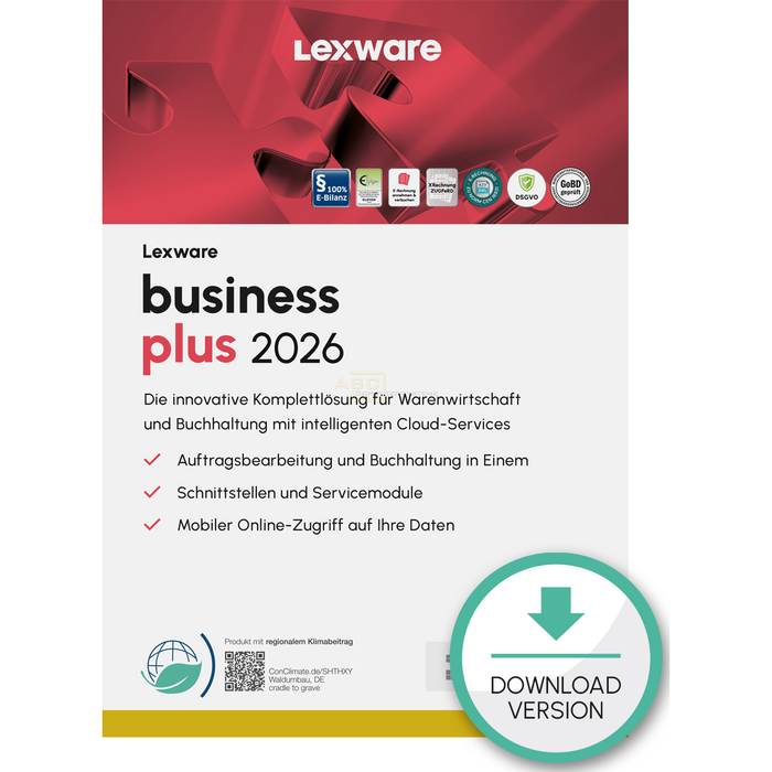 Lexware business plus 2026 - German Elektronisk - Bild 2