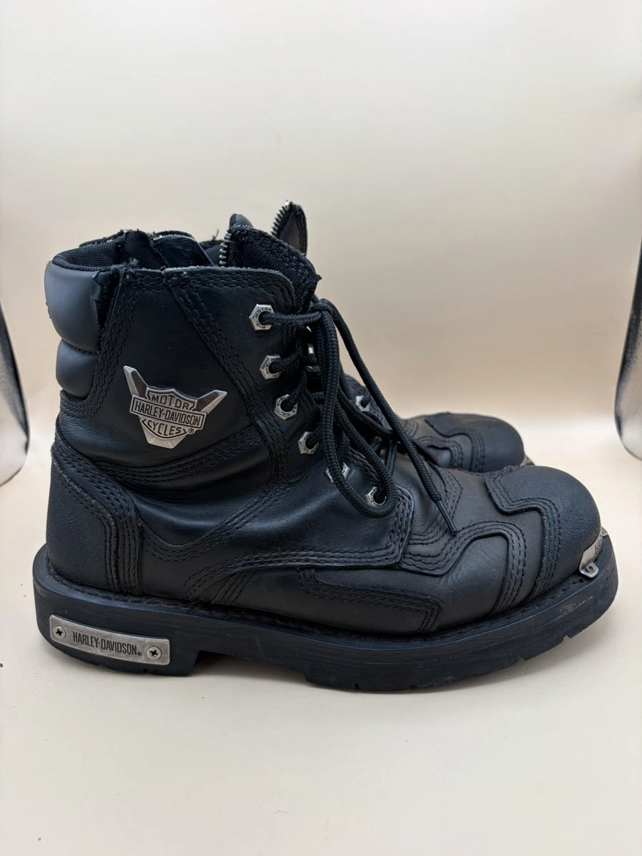 Harley-Davidson レザー ブーツ Harley-Davidson Biker Lace Up Boots for Men for Sale | Shop New