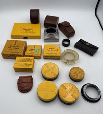 Vintage Kodak Series VI  Other Sizes Filters  Case Mixed lot