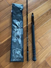 DRT Tsurara 70EH Remix Bass Rod Trigger Grip Used with Case