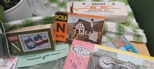 N Gauge, S N Mouldings, Kestrel & Other's, Buildings, and lineside related kits.