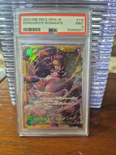 Donquixote Rosinante graded PSA 9 for sale on eBay
