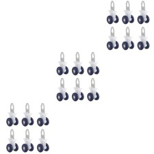 3 PCS Gardinen Gleiter Vorhangschienenrollen Vorhangschienensystem