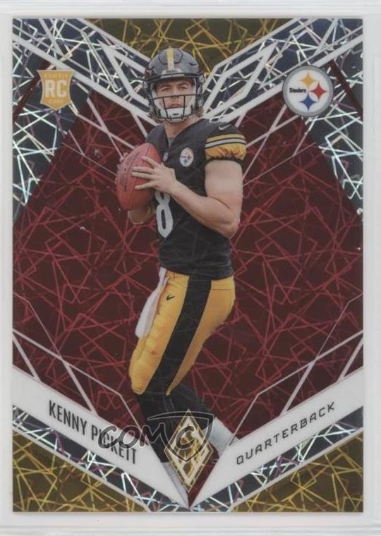 2022 Panini Phoenix Rookies Red Lazer 65/150 Kenny Pickett #101 Rookie RC 16vm