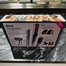 Shark FlexFusion Air Styling Drying System w/ Air Styler, Straightener Shine