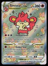 Simisear VSTAR GG37/GG70 Holo Crown Zenith Galarian Gallery Pokemon NM on eBay