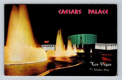 Las Vegas NV- Nevada, Caesar's Palace, Antique, Vintage Postcard