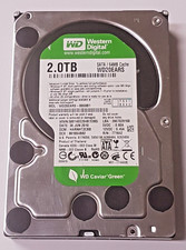 2 TB SATA Western Digital WD20EARS-00S8B1 5400rpm 64MB HDD 3.5" Hard Drive