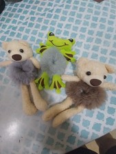 Set Of 3 Scrunchie Plush Hair Scrunchie Hair Ties