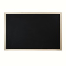 24" x 36" Wood Framed Black Chalkboard, Large Surface, Wall Decor, Chalkboard...