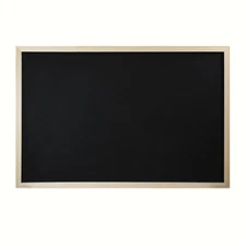 24" x 36" Wood Framed Black Chalkboard, Large Surface, Wall Decor, Chalkboard...