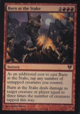 Burn at the Stake - Avacyn Restored: #130, Magic: The Gathering Nm C339