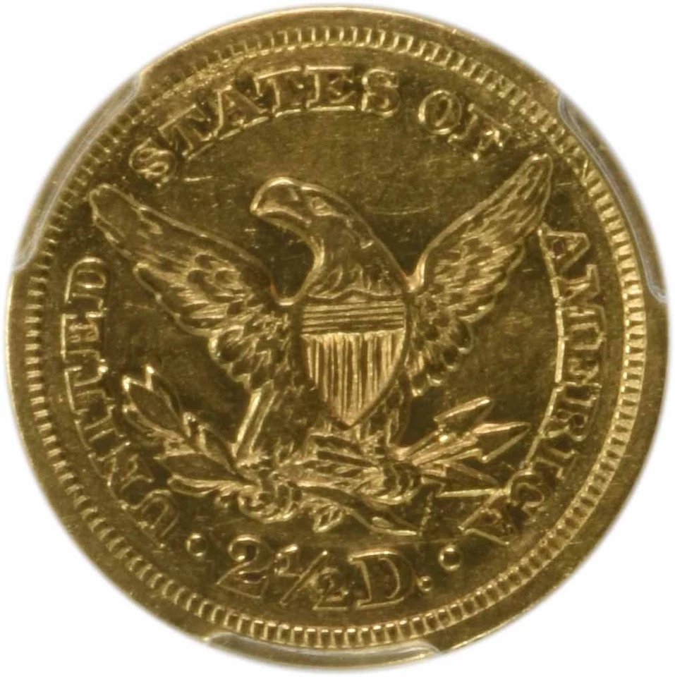 1848 $2.50 Gold Liberty Head EF45 PCGS - Image 4 of 4