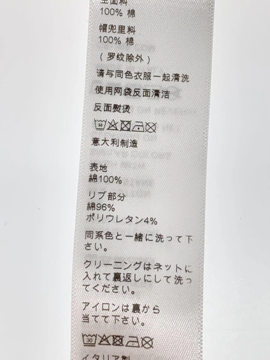 CELINE Felpa con Cappuccio 22AW Gradazione Logo XXL Cotone Bianco 2Y753670Q Usata