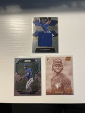 Panini Select, Prizm Toronto Blue Jays Lot. Otto Lopez Rookie (3 Cards)