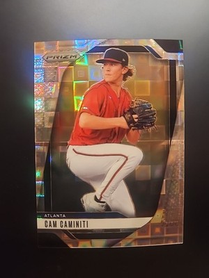 2025 Panini Prizm Premium Box Set Prizm #176 - Cam Caminiti /199 Atlanta Braves