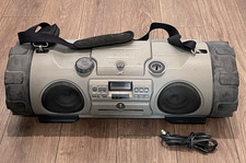 Vintage JVC RV-B90 Kaboom BoomBox CD Cassette Tape Radio AM/FM