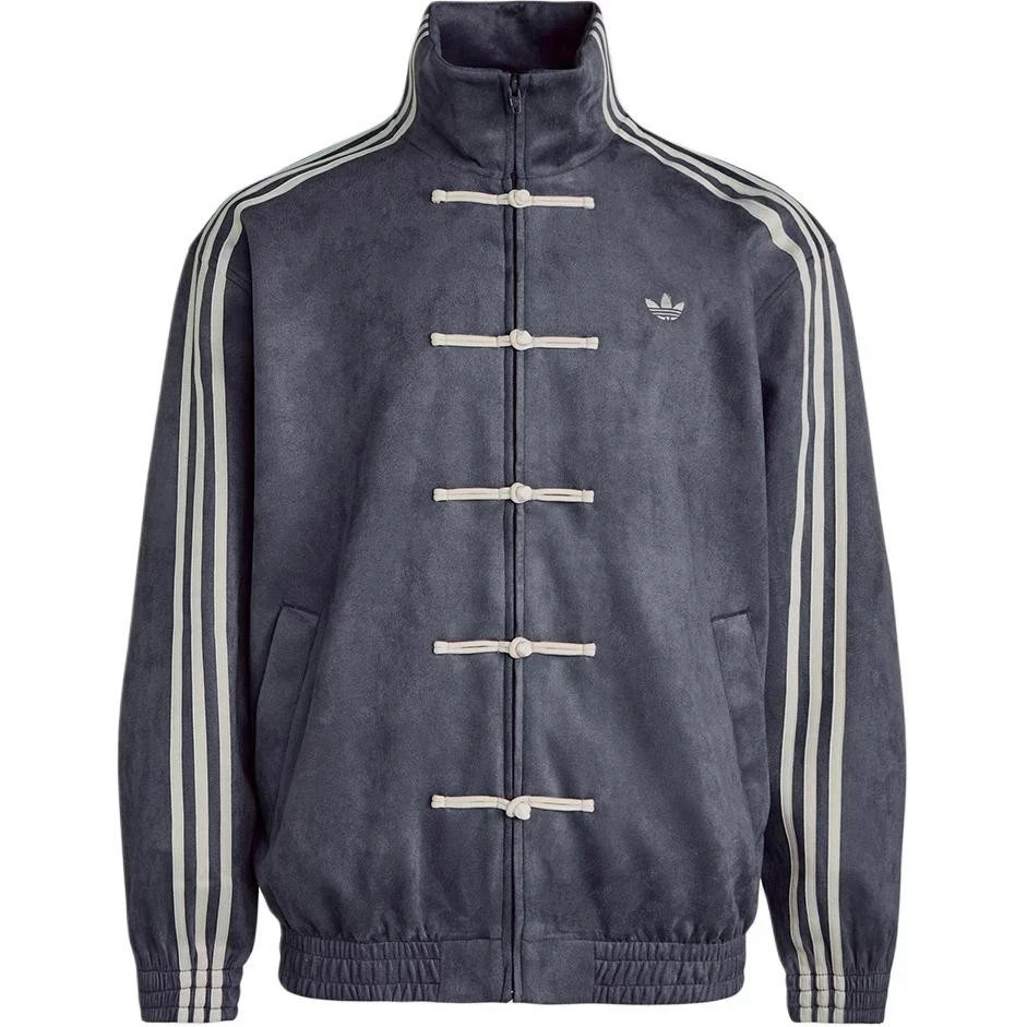 Adidas Tang Suit Men Hanfu Chinese Embroidered Jacket Long Sleeve