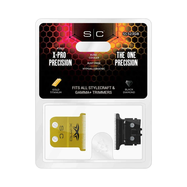 Stylecraft Trimmer Blade Set - X-Pro Precision Gold & The ONE
