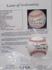 WILLIE MAYS HOF. Signed Autograph NL Baseball Giants SWEET SPOT JSA 💎 LOA