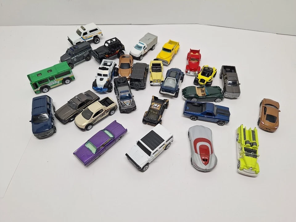 Lote de 100 Vehículos Coche Vintage hasta Ahora Lote Hot Wheels Matchbox y Más Foto 2 de 4