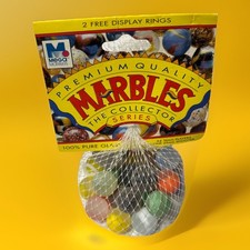   Fr Rainbow  VACOR MEGA MARBLES Vintage 1990s Net Bag 24 16mm/1 25mm Shooter