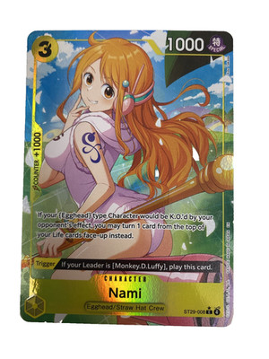 Nami Full Art ST29-008 Starter Deck 29 Egghead Foil One Piece Tcg Mint Condition