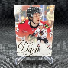 2025-26 UD Fleer Flair - Colton Dach - Rookie Card/Logo - Chicago Blackhawks