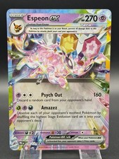Pokemon TCG Espeon ex 034/131 Prismatic Evolutions