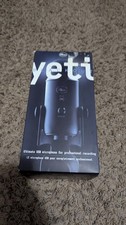Blue Yeti Blackout Streamer Mic, Microphone, BRAND NEW SEALED 