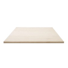 Giselle Bedding Latex Mattress Topper 5cm Thick Cooling Pad for Side Sleepers