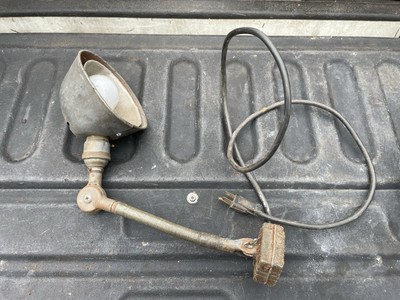 Antique Industrial Factory Magnetic BaseAdjustable Task Machinist Desk Lamp