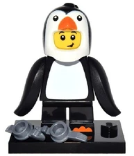 NEW LEGO SERIES 16 Penguin Suit Boy Guy cmf 71013 minifigure Winter Holiday Snow