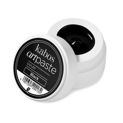 Kabos UV/LED Nail Art Paste UV/LED für Nageldesign Black 5 g