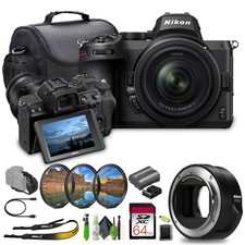 Nikon Z 5 Mirrorless Camera with Filter Kit and Memory Card and Tripod FTZ II