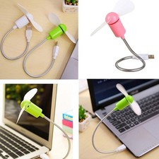 Home Bendable Freely USB Computer Snake Fan Ventilador Air Cooler Electric Fanღ