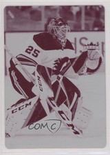 2021 Upper Deck Fleer Ultra Printing Plate Magenta 1/1 Jacob Markstrom #62 0k4k